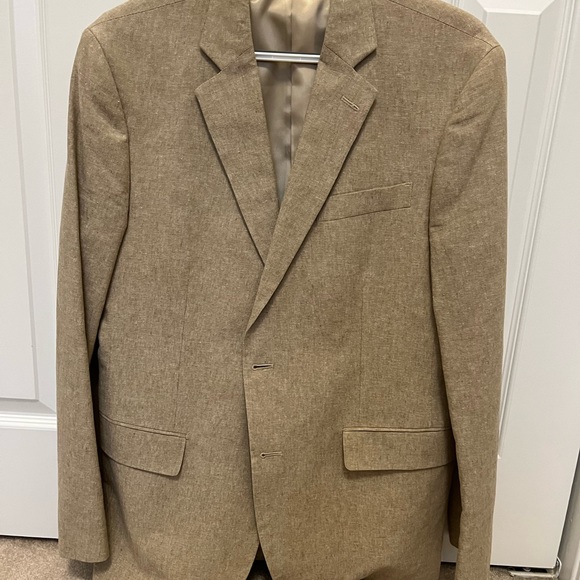 Men’s tan sports coat - Picture 1 of 4